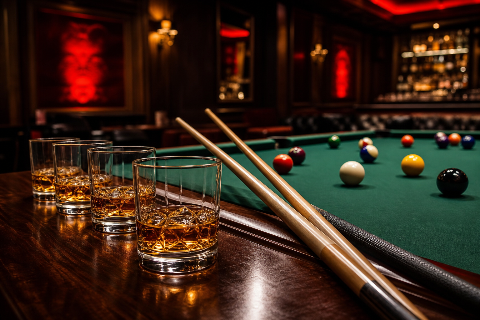 Wednesday — Whiskey & Cues